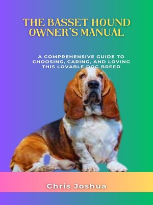 cover image of THE BASSET HOUND OWNER'S MANUAL
